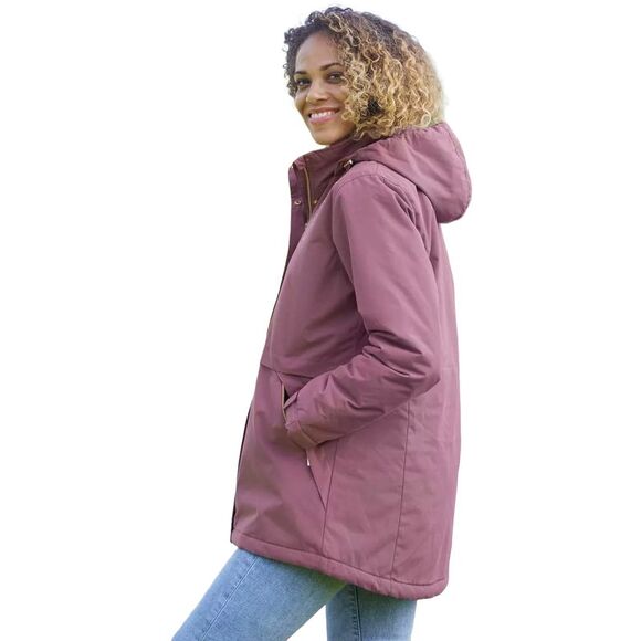 Atlas for Women Womens/Ladies Water Repellent Parka / Pink - Picture 3 of 3